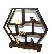 полочка шестиугольная для нецке, Япония