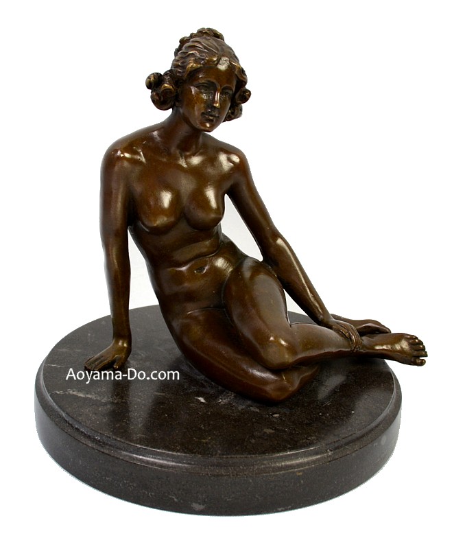  бронзовая статуэтка арт-деко