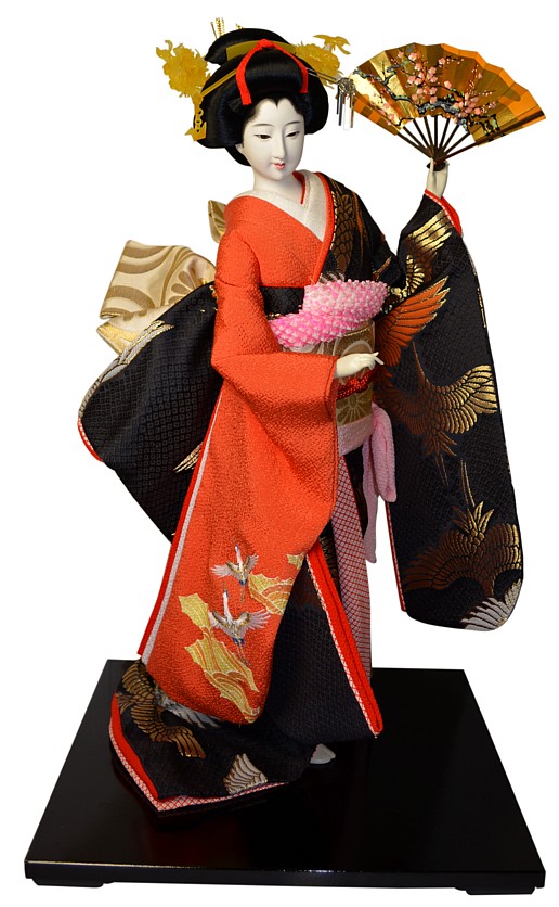 японская интерьерная кукла , 1970-е гг.