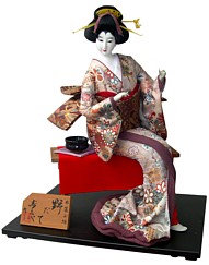 японская интерьерная кукла