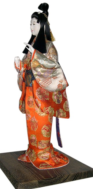 старинная японская кукла, 1950-е гг.