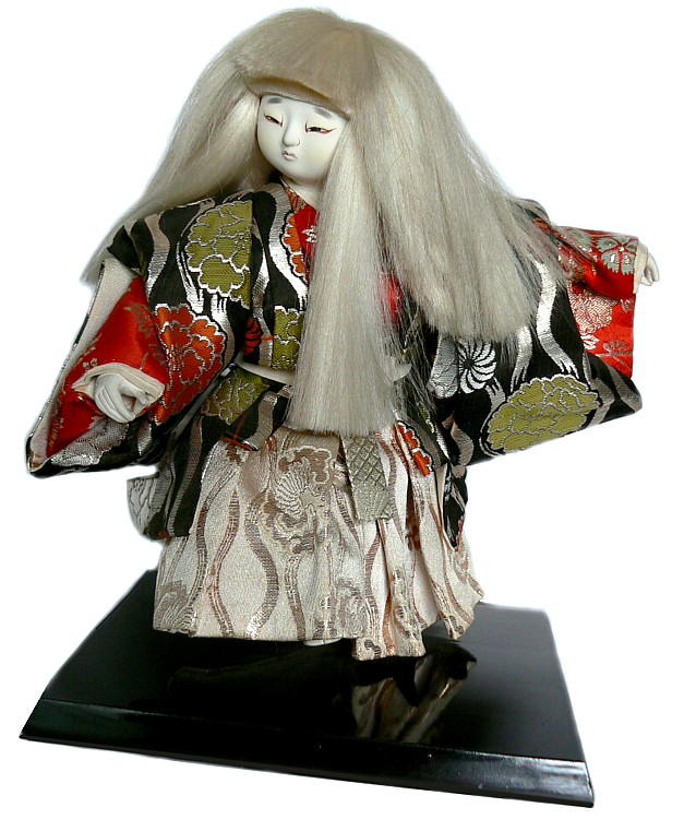 японская старинная кукла