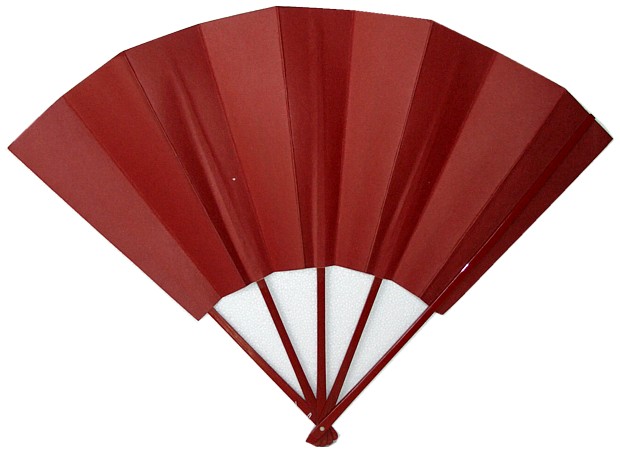 японский веер, оборотная сторона