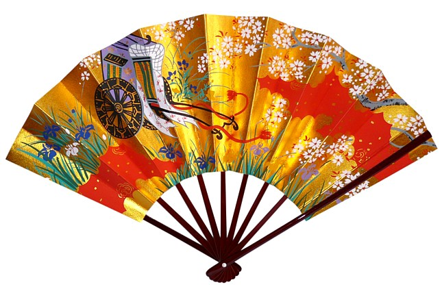 японский веер