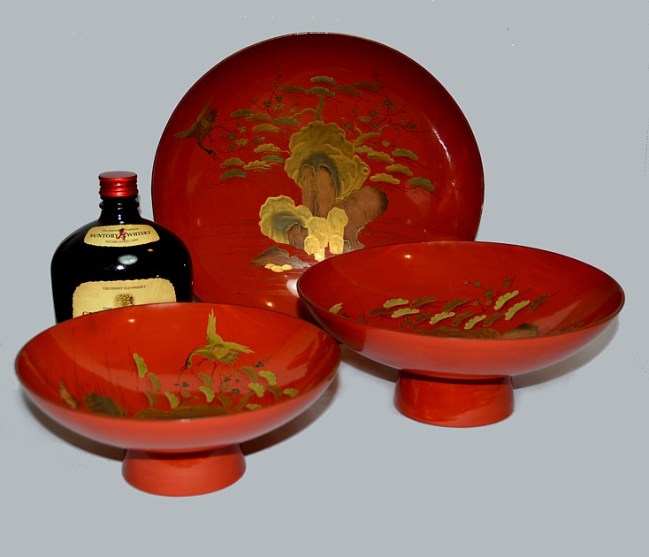 набор из 3-х чаш для сакэ, Япония, 1900-е гг.