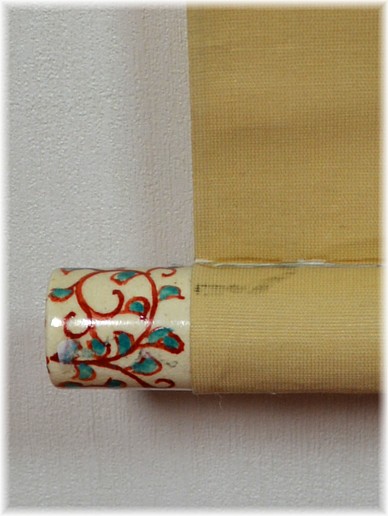 наконечники японского рисунка на свитке