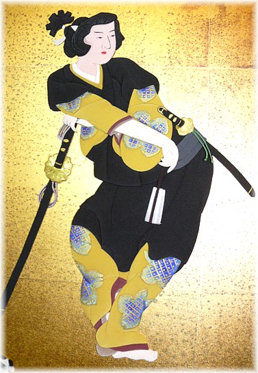 японская картина: деталь