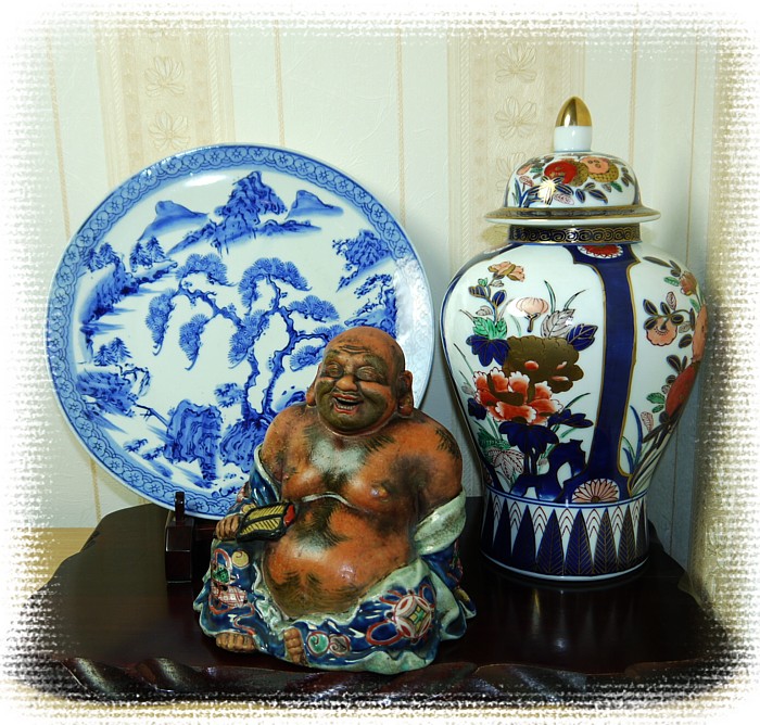 японский антикварный фарфор