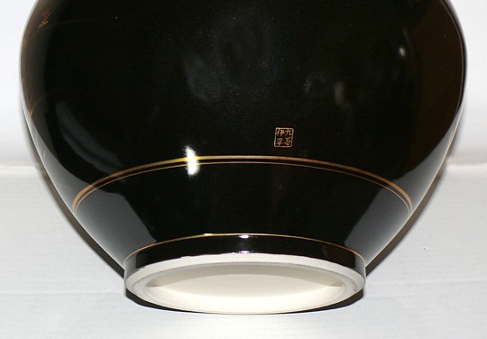 японская ваза: деталь