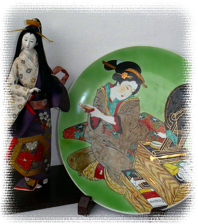 японский антикварный фарфор