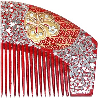 japanese antique  hair comb