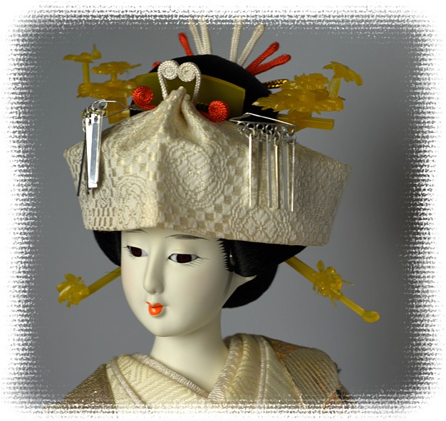 excellent japanese bride doll, 1970's. The Japonic Online Store