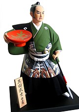 samurai, japanese clay figurine. The Japonic Online Store