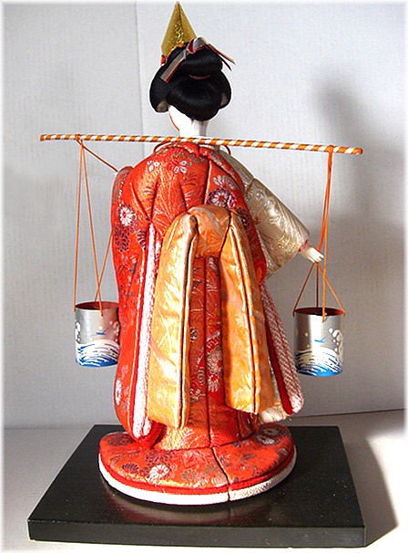 japanese kimekomi doll of Shiokumi. The Japonic Online Store