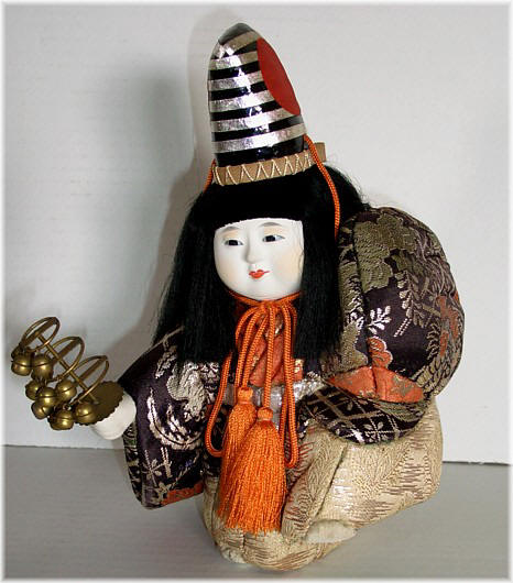 japanese tradiional doll, 1940's
