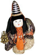 japanese tradiional kimekomi doll