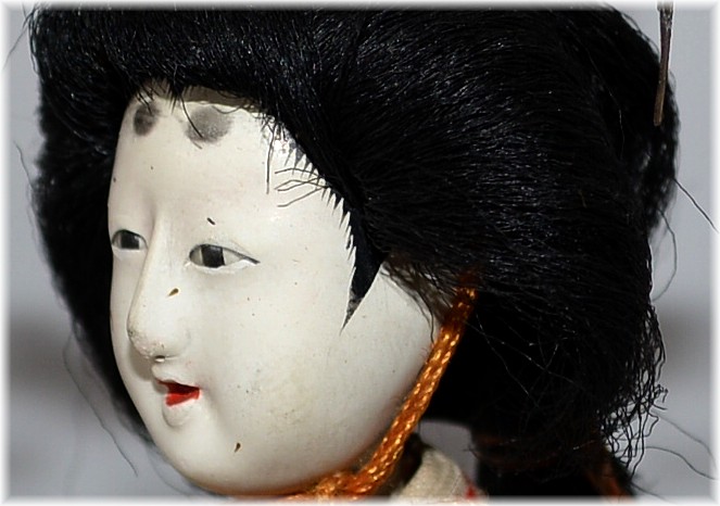 japanese antique doll of the Empress