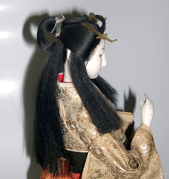 traditional japanese doll, 1920's