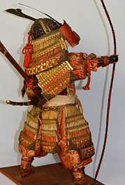 Japanese antique samurai doll, 1920's. The Japonic Online Store