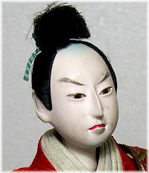 japanese antique doll of Meiji era