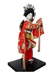 japanese antique doll of dancing MAIKO (apprentice geisha)