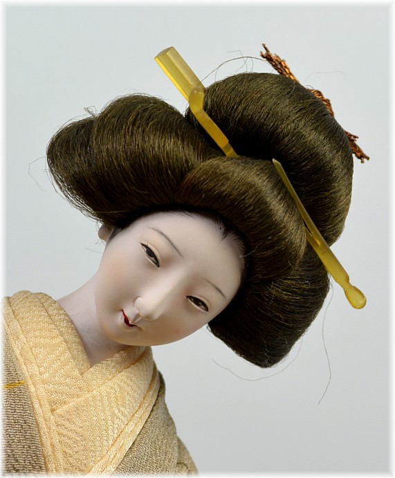 japanese antique doll of a dancing lady, 1910-20's 