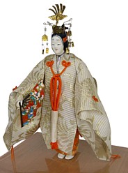 Japanese Noh Theatrei Mask doll, 1960's.