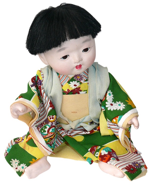 japanese antique baby doll