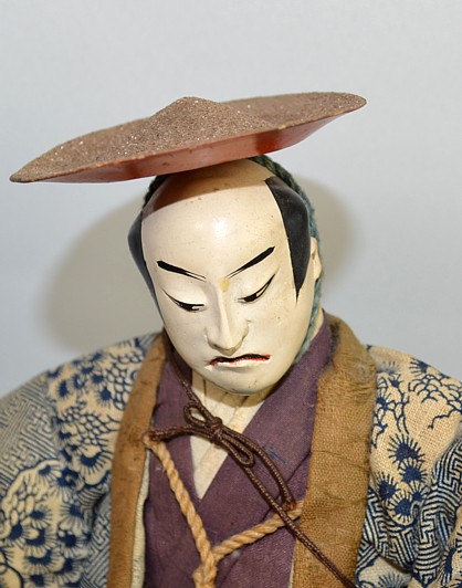 Japanese antique doll of late Edo period