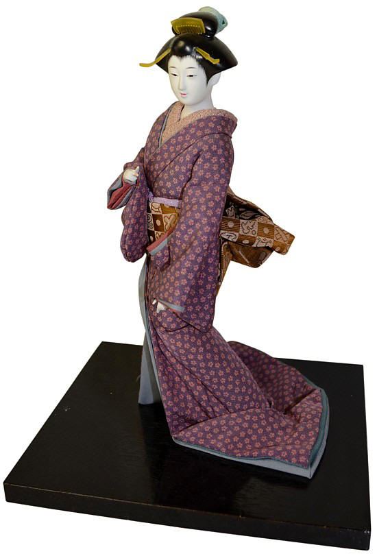 Japanese traditional kimono doll, antique