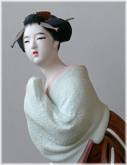 japanese hakata ceramic doll