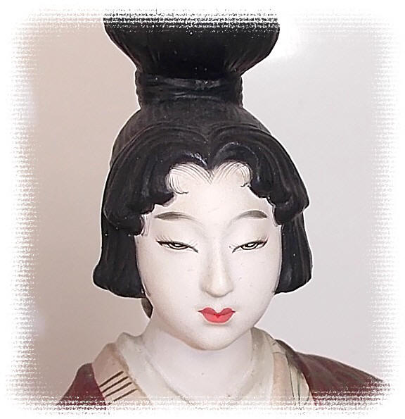 Japanese Noble lady of early Edo era, Japanese Hakata doll