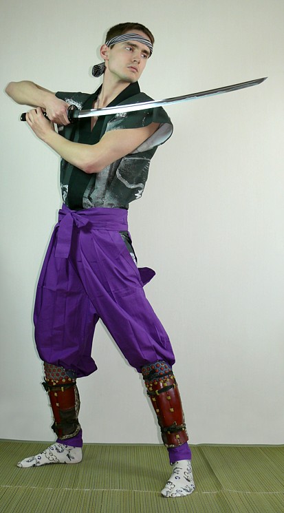 японская одежда: куртка хантэн с изпбражением дракона