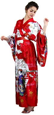  Japanese modern kimono, made in Japan