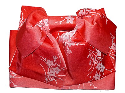 Japanese pre-tied obi belt for woman's kimono