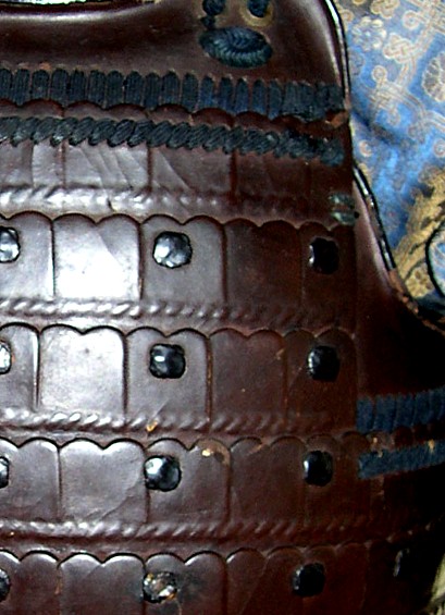 самурайские доспехи: деталь панцыря ДО