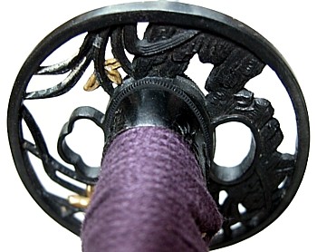 Катана Ayame. Цуба