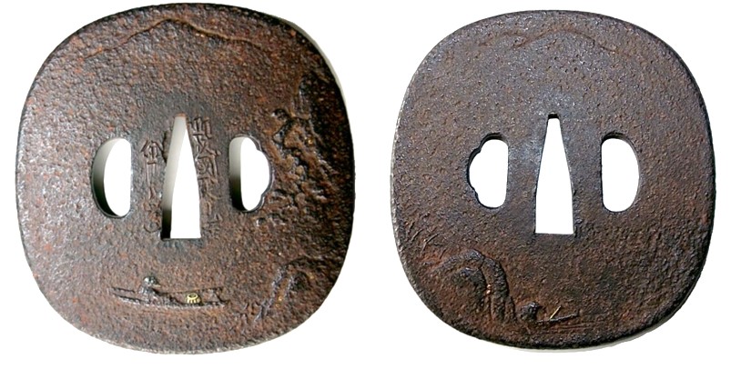 антикварная гарда самурайского меча