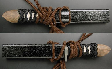 японский нож в самурайском стиле