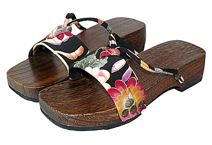 japanese wooden shoes