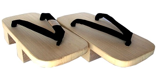 Japanese traditional wooden shoes GETA. The Japonic Online Kimono and ...