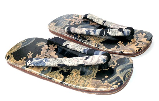 japanese modern man's sandals setta