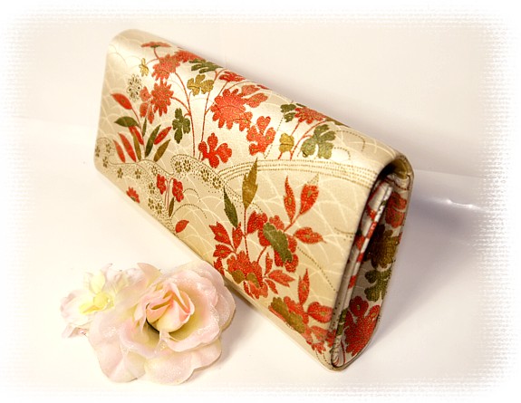 шелковая вечерняя сумочка, винтаж, Япония