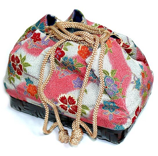 японская традиционная сумочла для кимоно