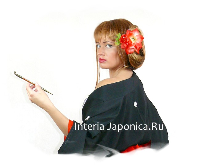 японская курительная трубка гейши, эпоха Мэйдзи, 1880-е гг.