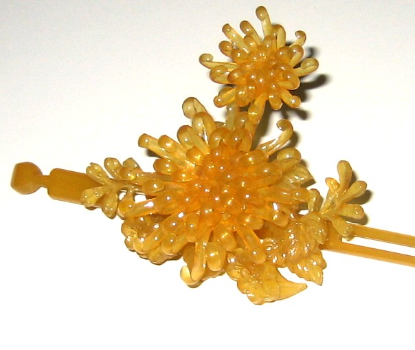 антикварная японская шпилька для  прически невесты, 1900-е гг