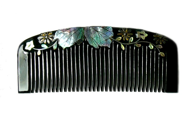 японский старинный гребень для традиционной прически, 1880-е гг.
