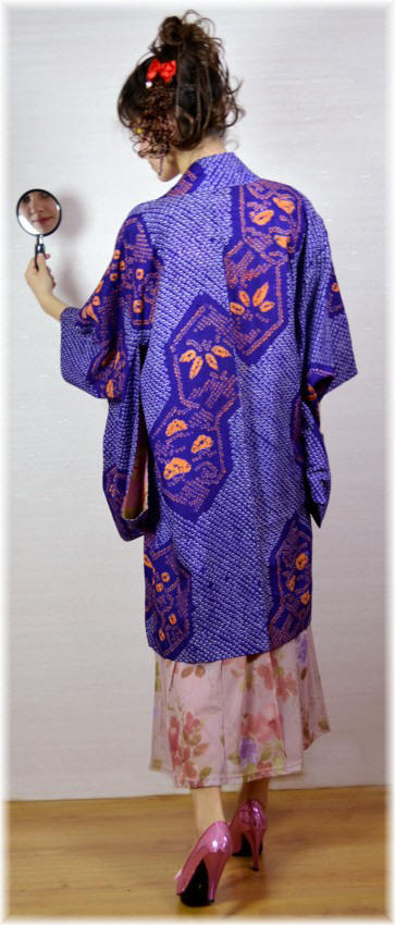 шелковое женское хаори