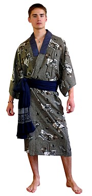 japanese traditional man's kimono