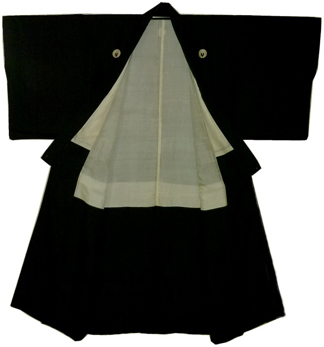 japanese traditional silk man's kimono